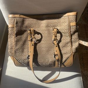 Coach Shoulder Tote / Vintage Bag